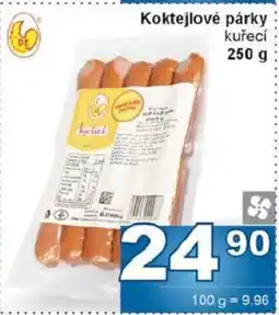 Jip Koktejlové párky nabídka