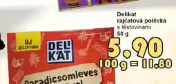 Jip Delikat rajčatová polévka nabídka