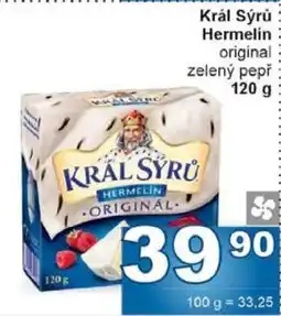 Jip Král Sýrů Hermelín nabídka
