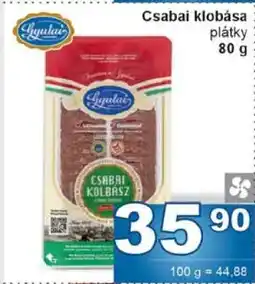 Jip Csabai klobása nabídka