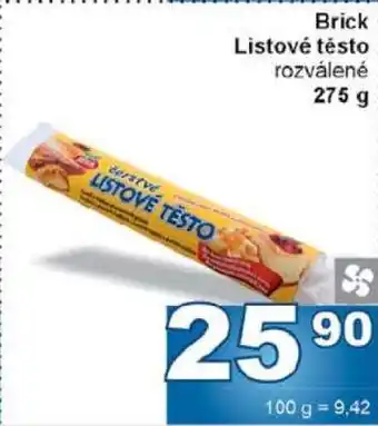 Jip Brick Listové těsto nabídka