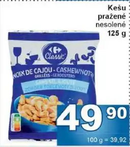 Jip kešu pražené nesolené nabídka