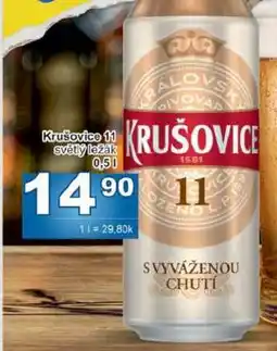 Jip Krušovice 11 světlý ležák nabídka