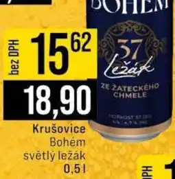 Jip Krušovice Bohém světlý ležák nabídka