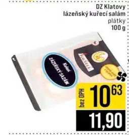 Jip DZ Klatovy lázeňský kuřecí salám nabídka