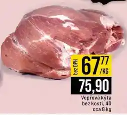 Jip Vepřová kýta bez kosti, 4D cca 8 kg nabídka