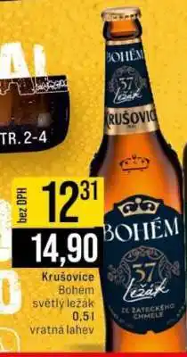 Jip Krušovice Bohém světlý ležák nabídka