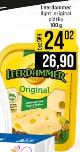 Jip Leerdammer light, original plátky nabídka