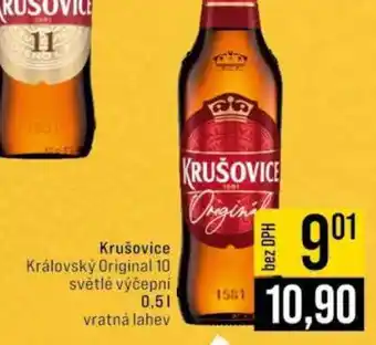 Jip Krušovice Královský Originál 10 nabídka