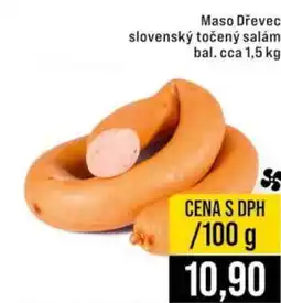 Jip Maso Dřevěc slovenský točený salám nabídka