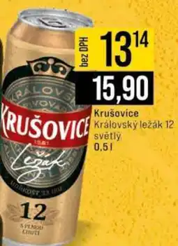 Jip Krušovice Královský ležák 12 světlý nabídka