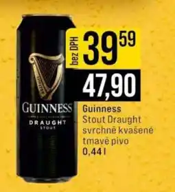 Jip Guinness Stout Draught nabídka