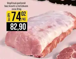 Jip Vepřová pečeně bez kosti s řetízkem cca 4 kg nabídka