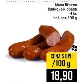 Jip Maso Dřevěná šunková klobása nabídka