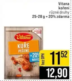 Jip Vitana koření nabídka