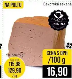 Jip Bavorská sekaná nabídka