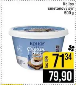 Jip Kolios smetanový sýr nabídka