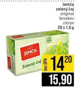 Jip Jemča Zelený čaj nabídka