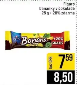 Jip Figaro banánky v čokoládě nabídka