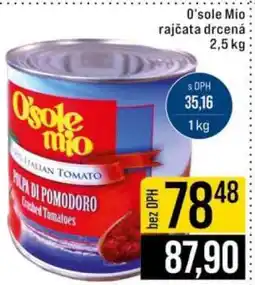 Jip O'Sole mio rajčata drcená nabídka