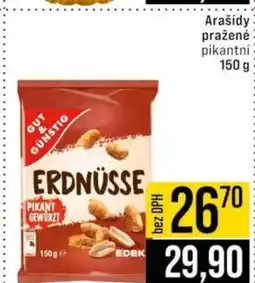 Jip Arašídy pražené pikantní nabídka
