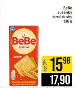 Jip BeBe sušenky nabídka