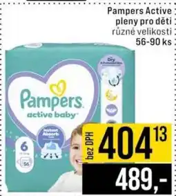 Jip Pampers Active Baby nabídka