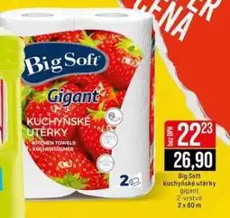 Jip Big Soft kuchyňské utěrky Gigant nabídka