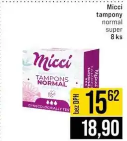 Jip Micci tampony nabídka