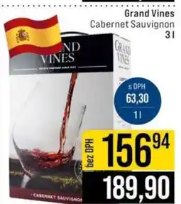Jip Grand Vines Cabernet Sauvignon nabídka