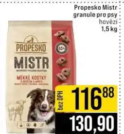 Jip Propesko Mistr Granule pro psy nabídka