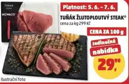 Penny Market Tuňák žlutoploutvý steak nabídka