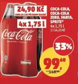 Penny Market Coca-Cola ,Coca-Cola Zero, Fanta ,Sprite nabídka