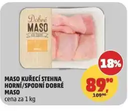 Penny Market Maso kuřecí stehna horní/spodní dobré maso nabídka