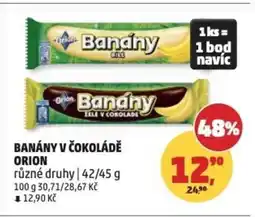 Penny Market Banány v čokoládě Orion nabídka