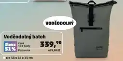 Penny Market Voděodolný batoh nabídka