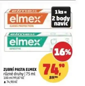 Penny Market Zubní pasta Elmex nabídka