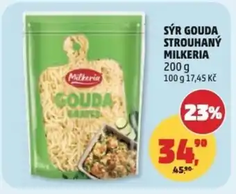 Penny Market Sýr gouda strouhaný Milkeria nabídka