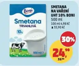 Penny Market Smetana na vaření uht 10% Boni nabídka