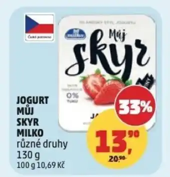 Penny Market Jogurt Můj skyr milko nabídka