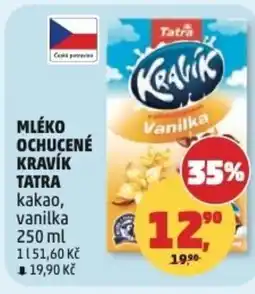 Penny Market Mléko ochucené kravík Tatra nabídka
