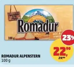 Penny Market Romadur alpenstern nabídka