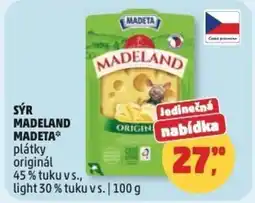 Penny Market Sýr Madeland Madeta nabídka