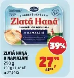 Penny Market Zlatá Haná k namazání nabídka