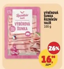Penny Market Výběrová šunka Řezníkův talíř nabídka