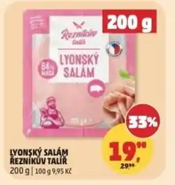 Penny Market Lyonský salám Řezníkův talíř nabídka