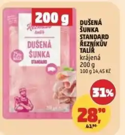 Penny Market Dušená šunka standard Řezníkův talíř nabídka