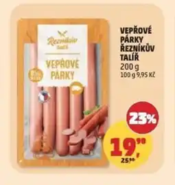 Penny Market Vepřové párky Řezníkův talíř nabídka