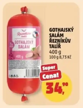 Penny Market Gothajský salám Řezníkův talíř nabídka