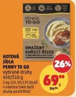 Penny Market Hotová jídla Penny to go nabídka